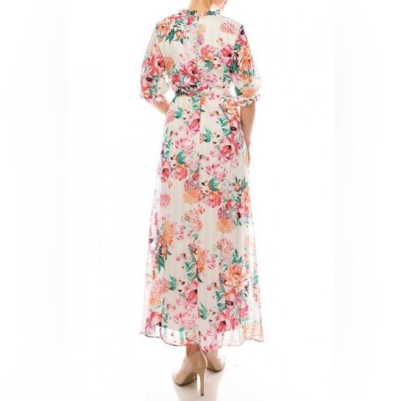 Gabby Skye Printed floral dress - Picture 3 of 10